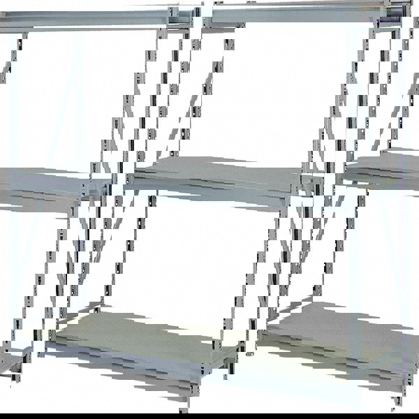 Bulk Storage Rack: 1,900 lb per Shelf, 4